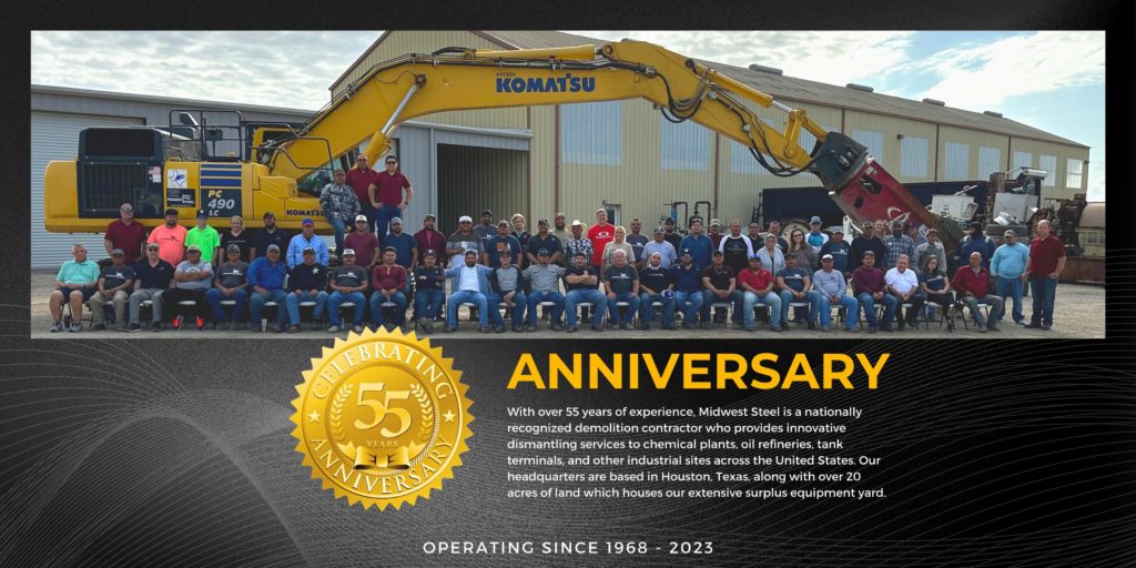 Midwest steel 55th Anniversary Image