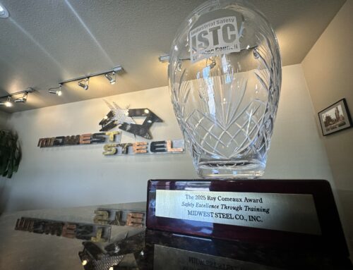 Midwest Steel Recognized for Outstanding Safety Performance with Roy Comeaux Award